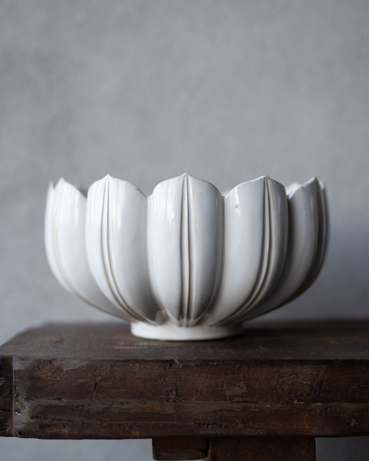 Leslie plantekrukke off-white