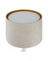 Massimo Table Lamp  Piano White