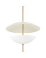 Dion taklampe messing