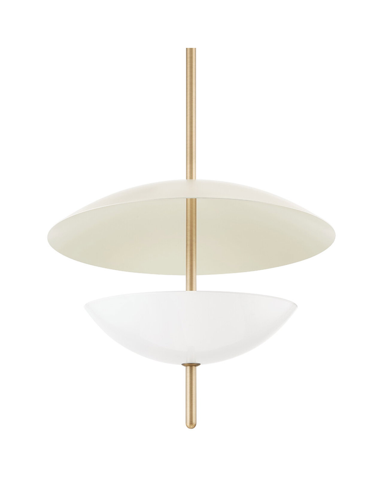 Dion taklampe messing