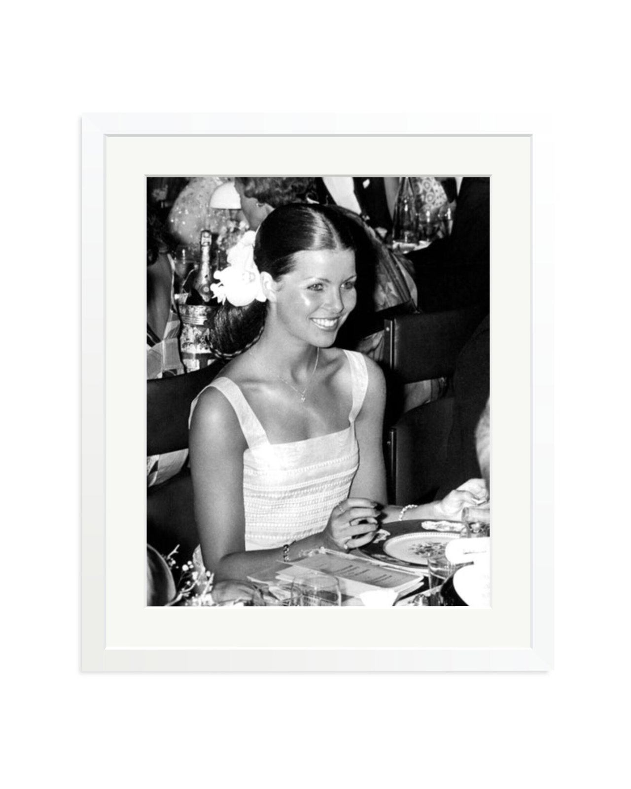 Princess Caroline of Monaco White / Large