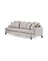 Los Angeles sofa 4-personers sand (delelig)