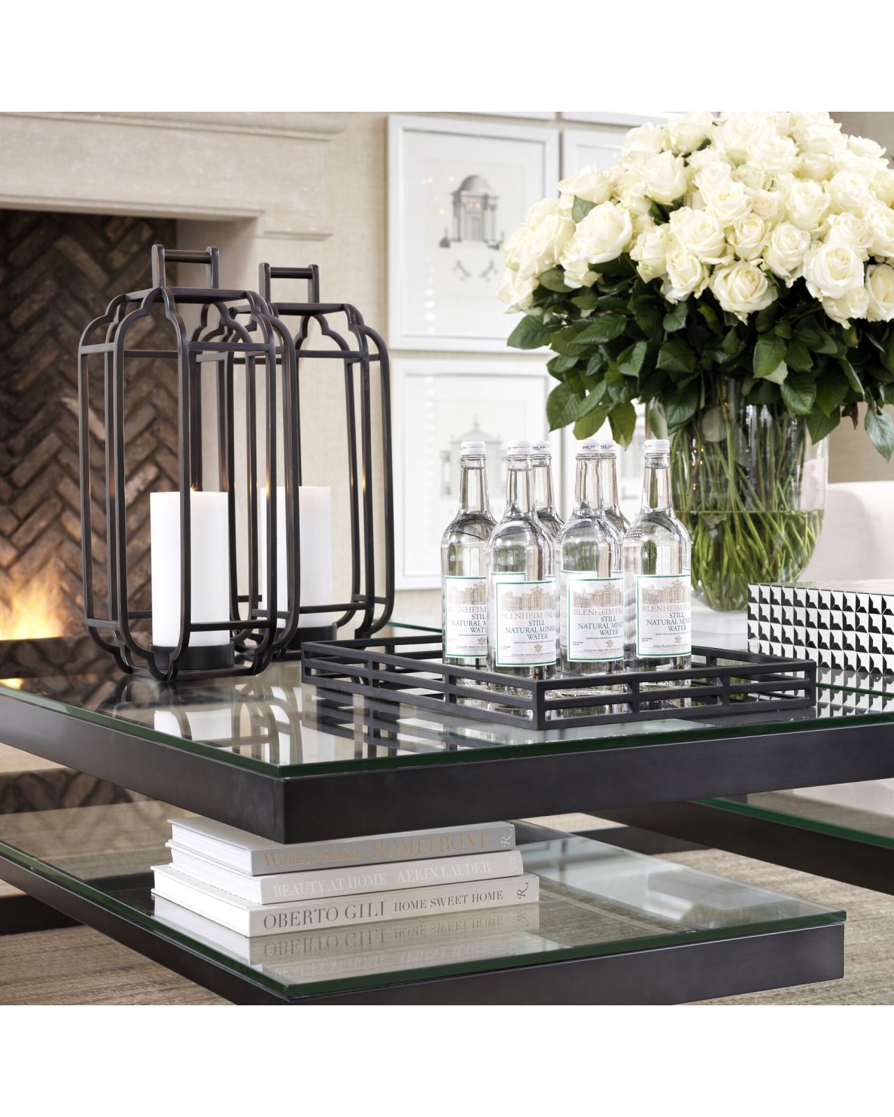 Palisades lanterne gunmetal