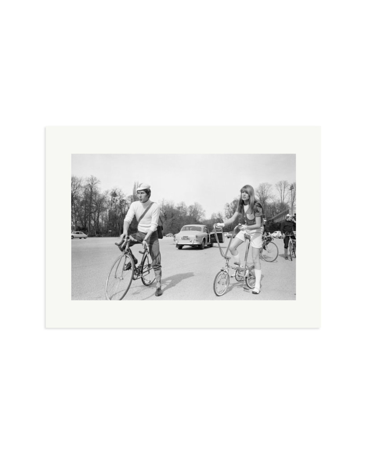 Jacques Dutronc and Françoise Hardy Print Only / XL