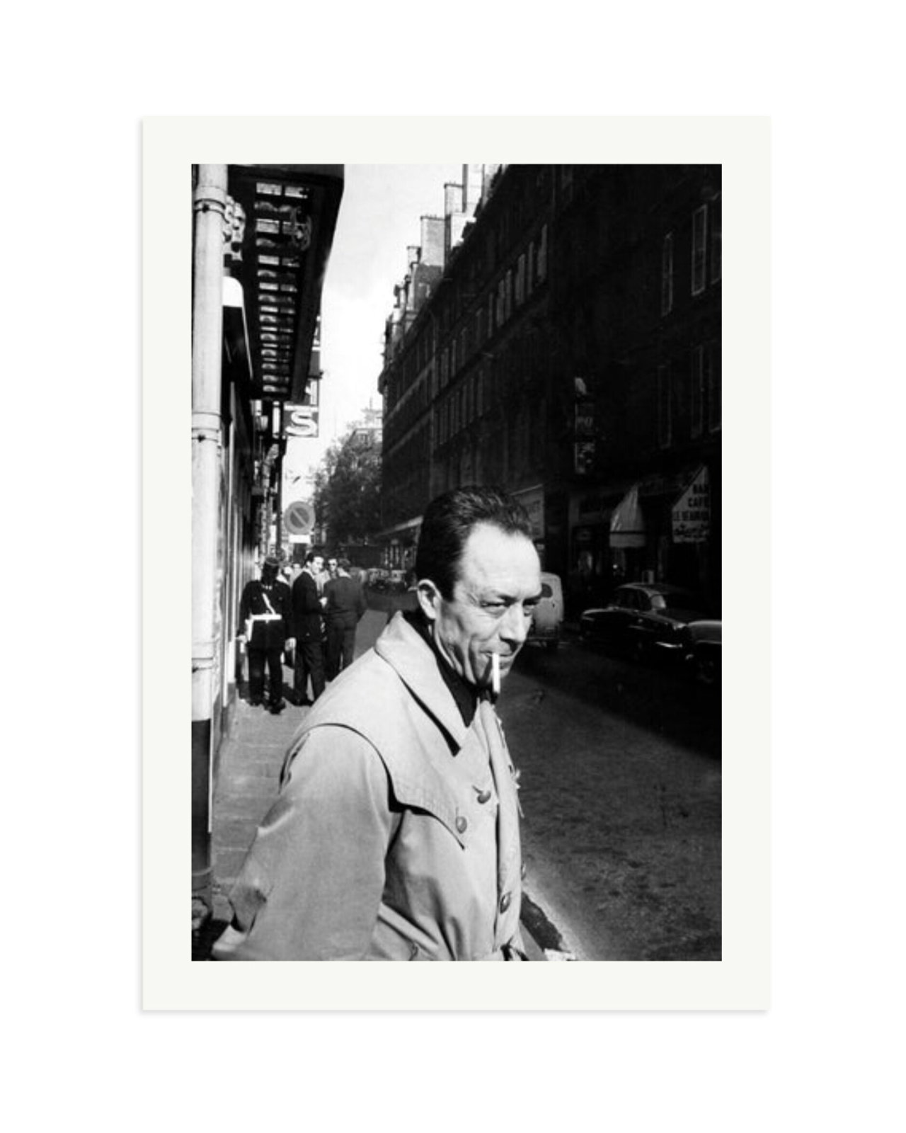 Albert Camus, 1957 Print Only / XXL