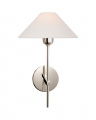 Hackney Single Sconce Polished Nickel