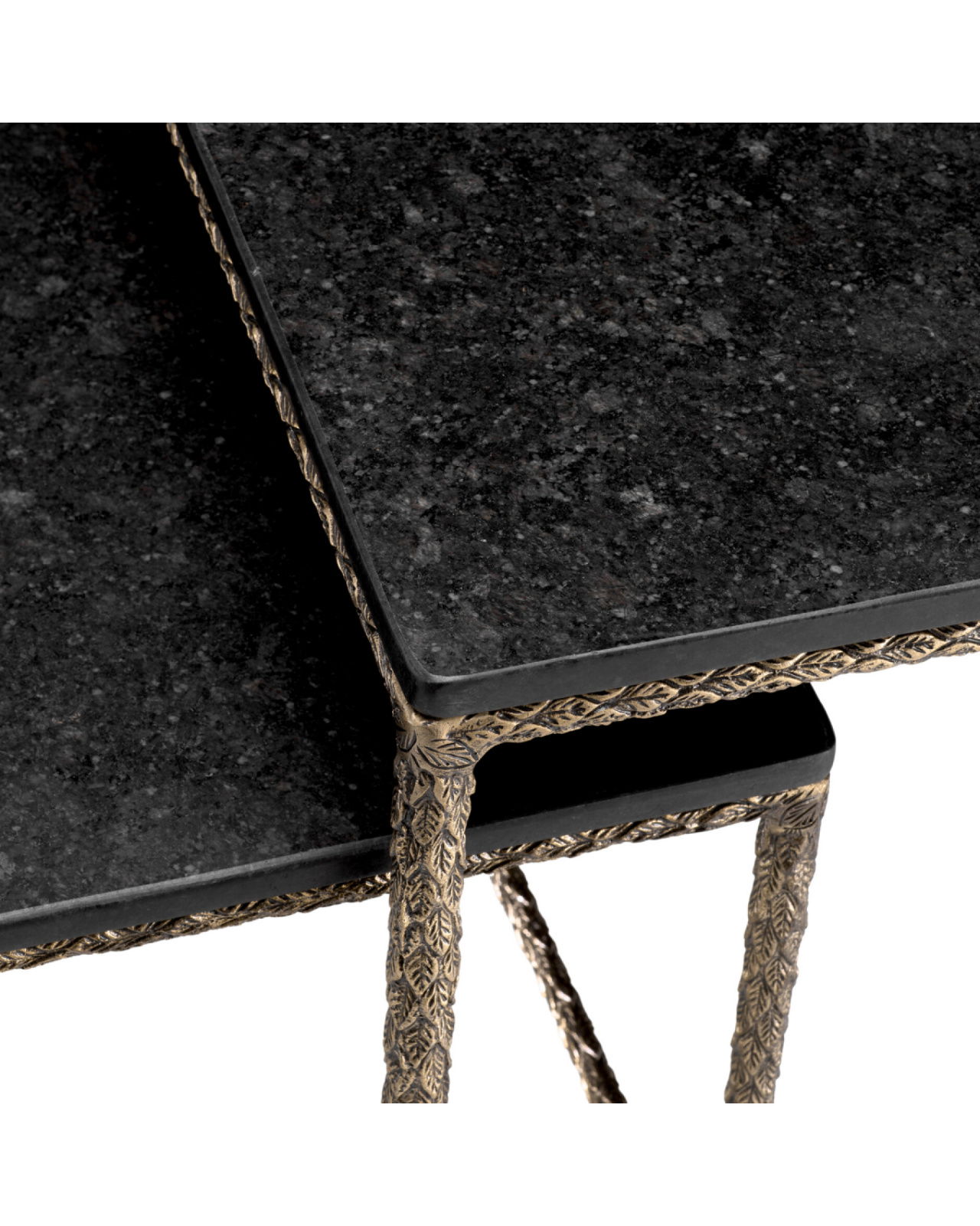 Ferndale sidobord svart 2-set