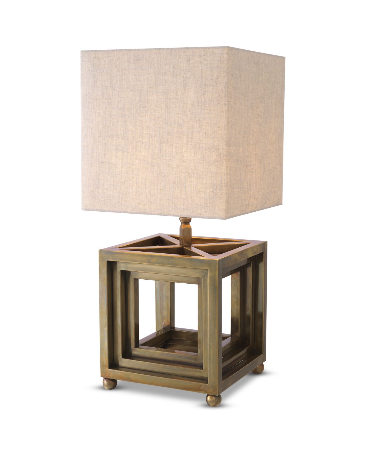 Bellagio Table Lamp Vintage Brass