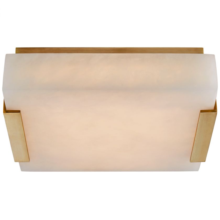 Covet Small Flush Mount Antique-Burnished Brass