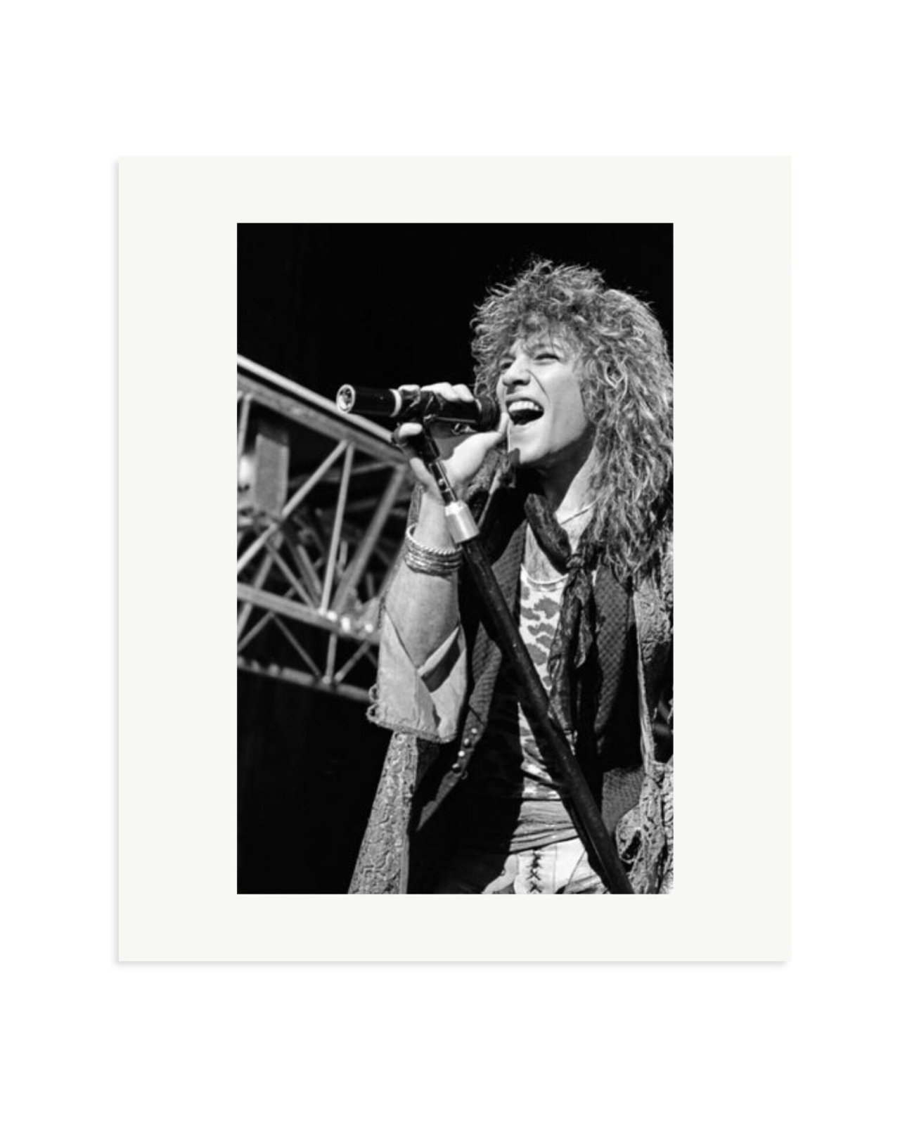 Jon Bon Jovi at the Blossom Music Center Print Only / Large