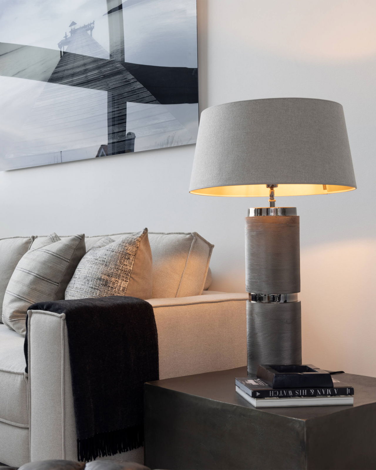 Alcamo Ashtray Black