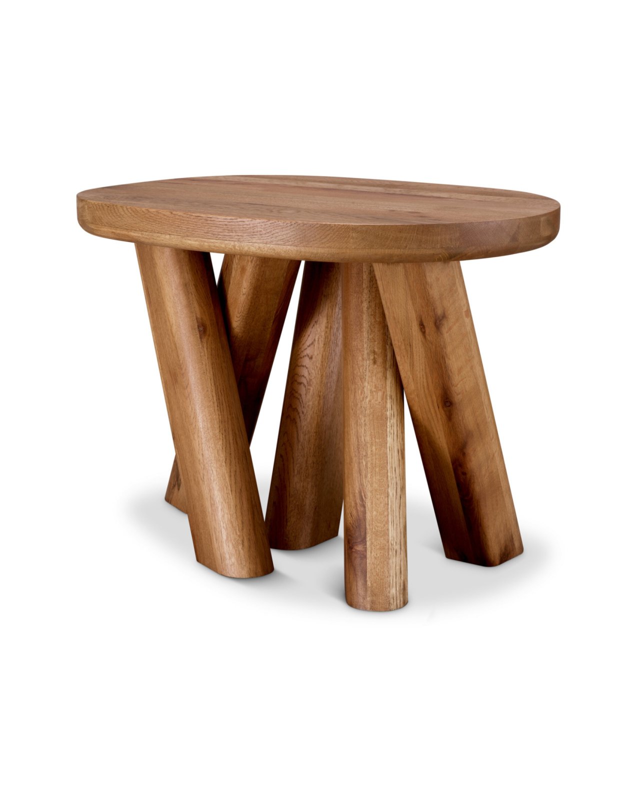 Bayshore Side Table Oak Wood
