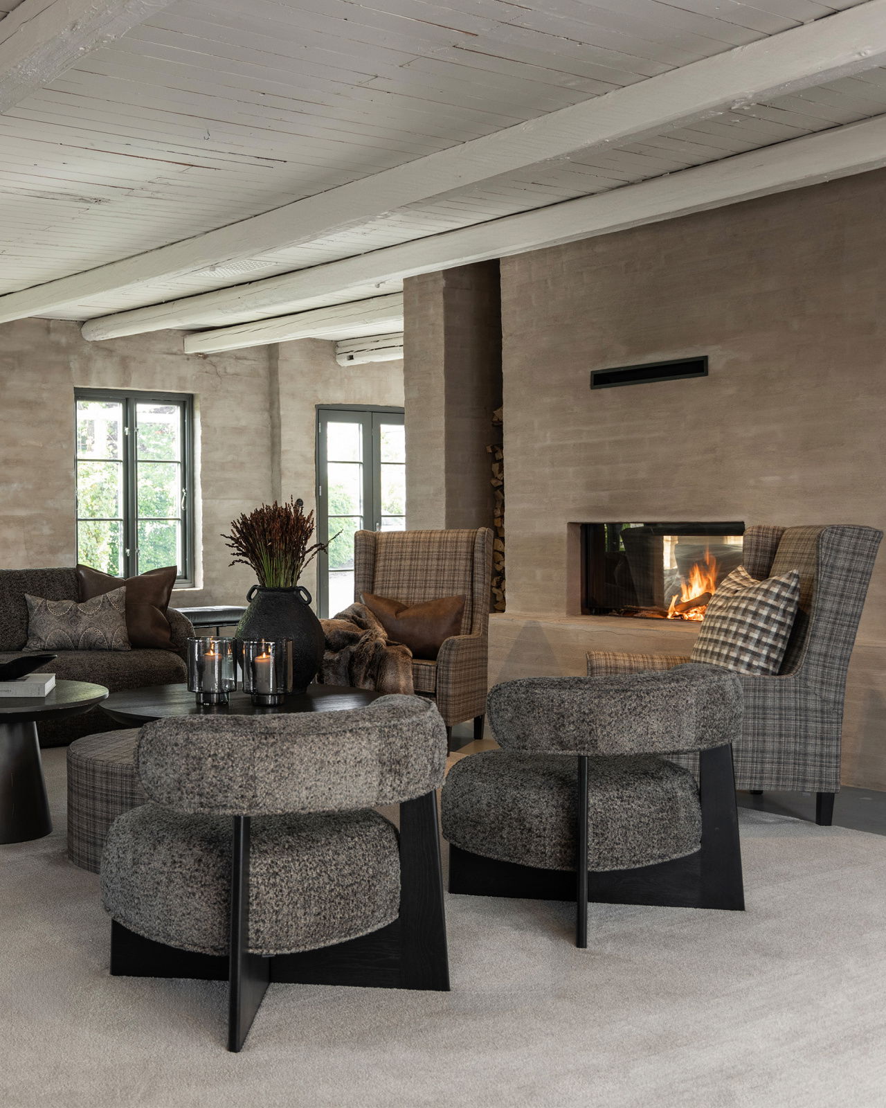 Porto Lounge Chair Vega Wood