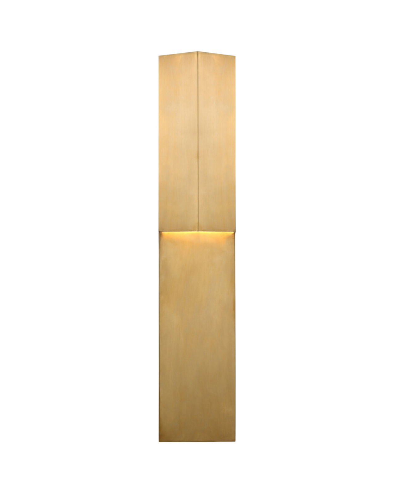 Rega 24" Folded Sconce Antique Brass