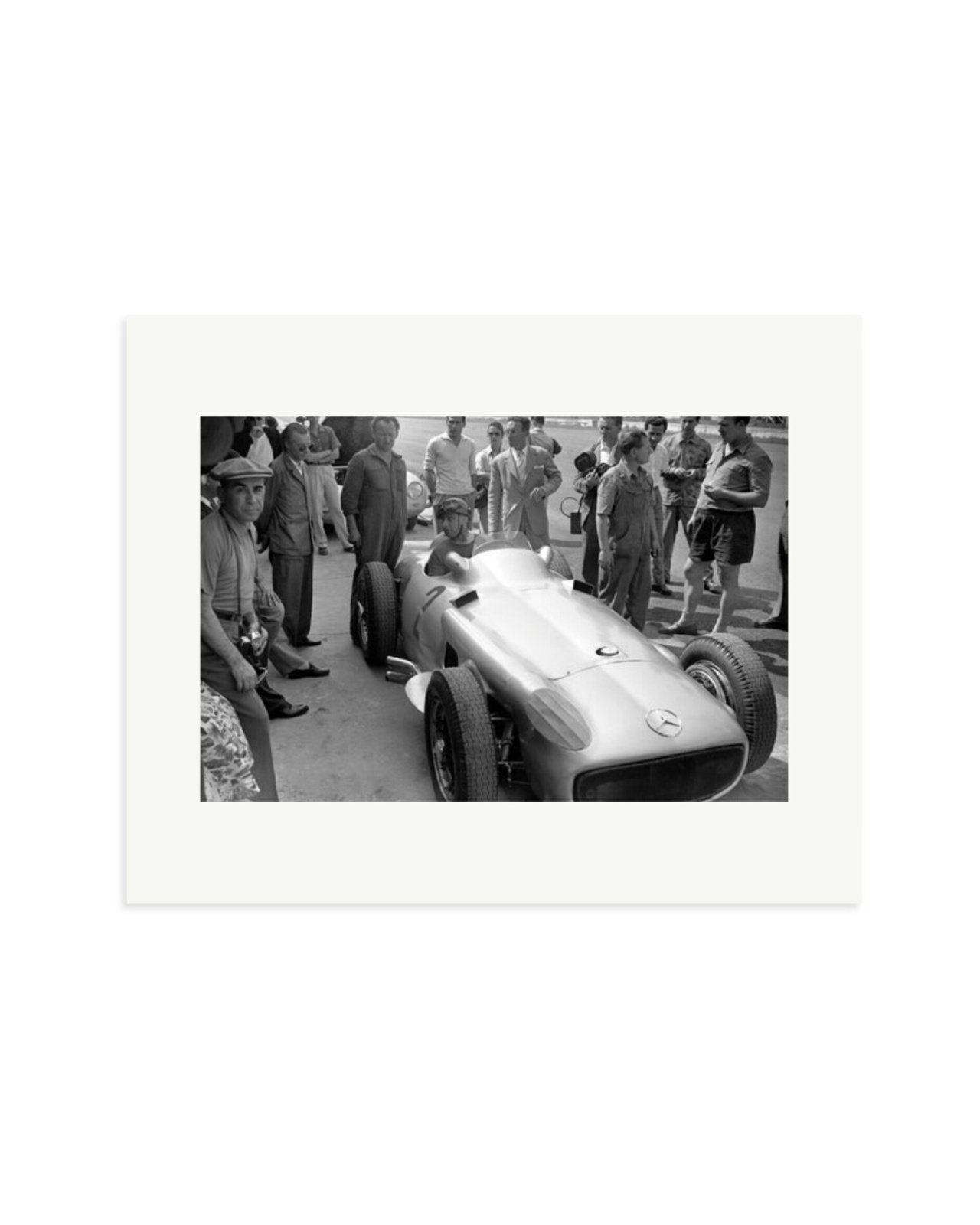 Juan Manuel Fangio, 1995 Print Only / Medium