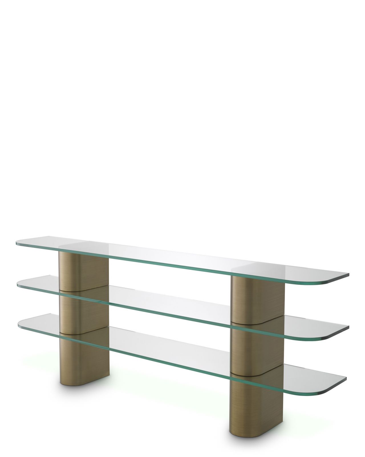 Lunden Console Table Brushed Brass