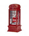 Landon Phone Booth Music Box Red