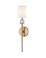 Rockland vegglampe antikk messing
