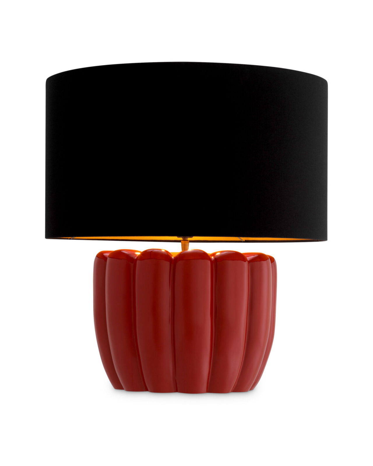 Barocco pöytälamppu punainen