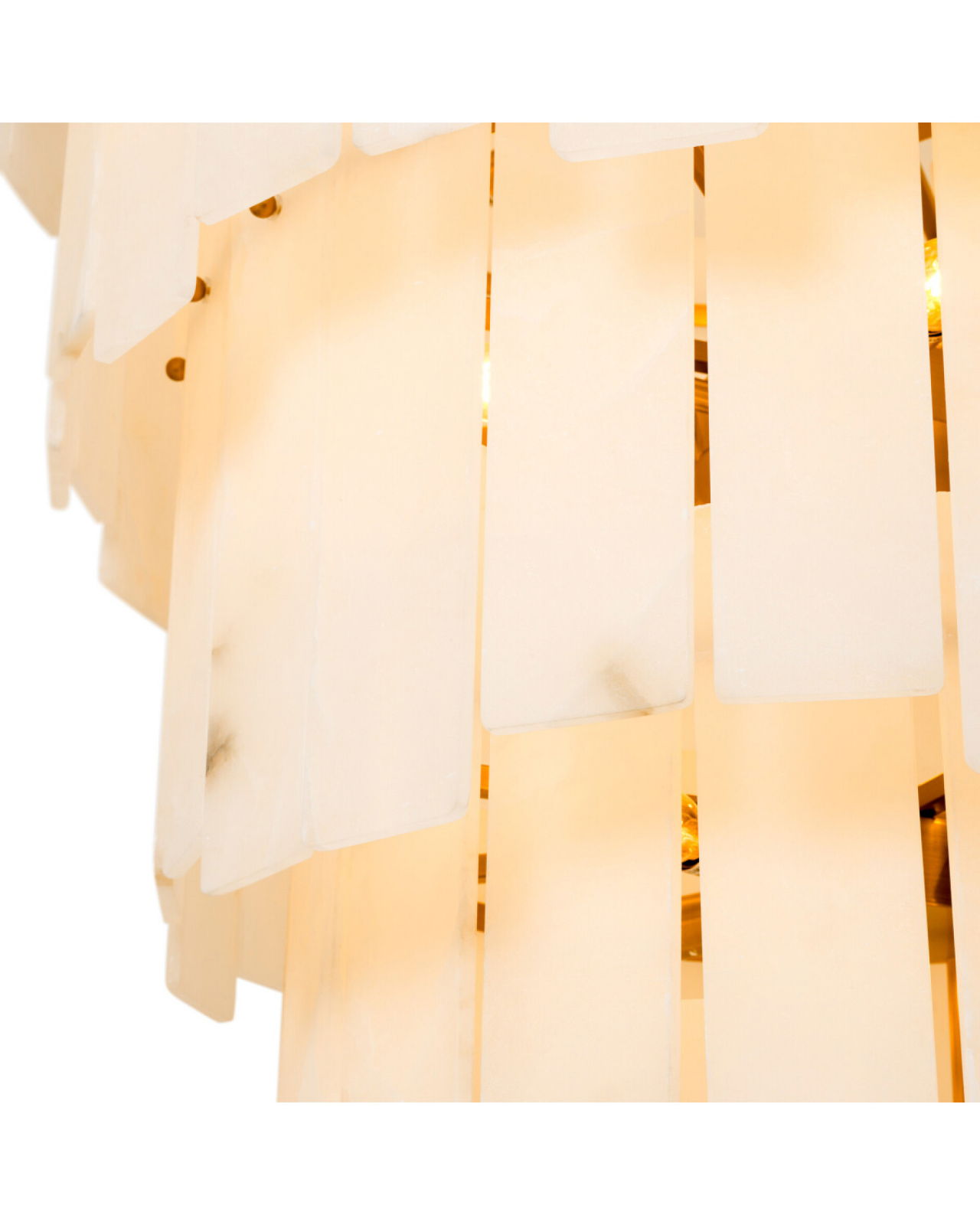 Greyson kattokruunu antiikkimessinki alabasteri