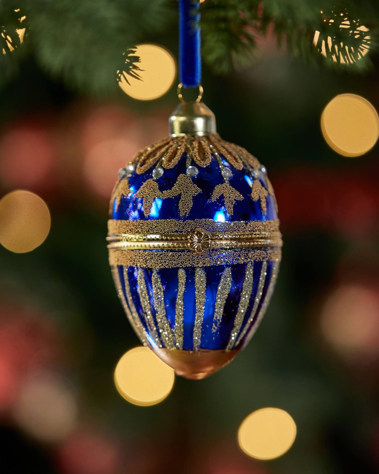 Henriette Fabergé egg blue