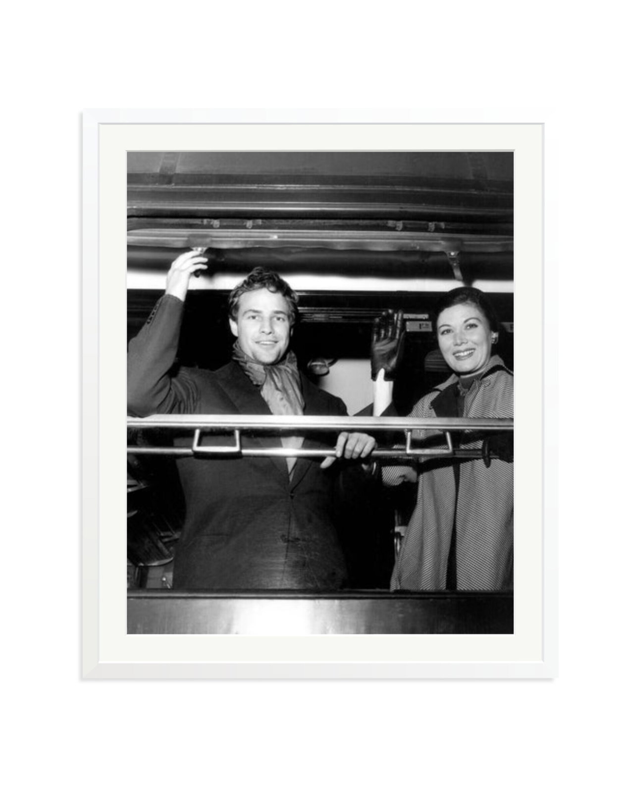 Marlon Brando and Rakia Ibrahim White / XXL