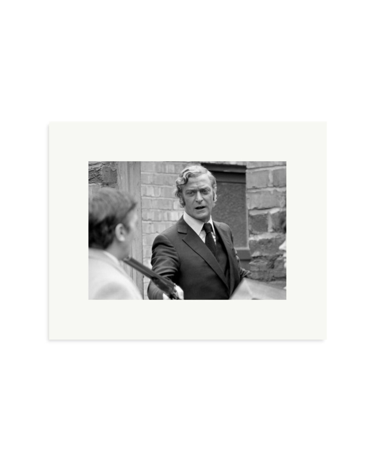 Caine On Set Print Only / Small