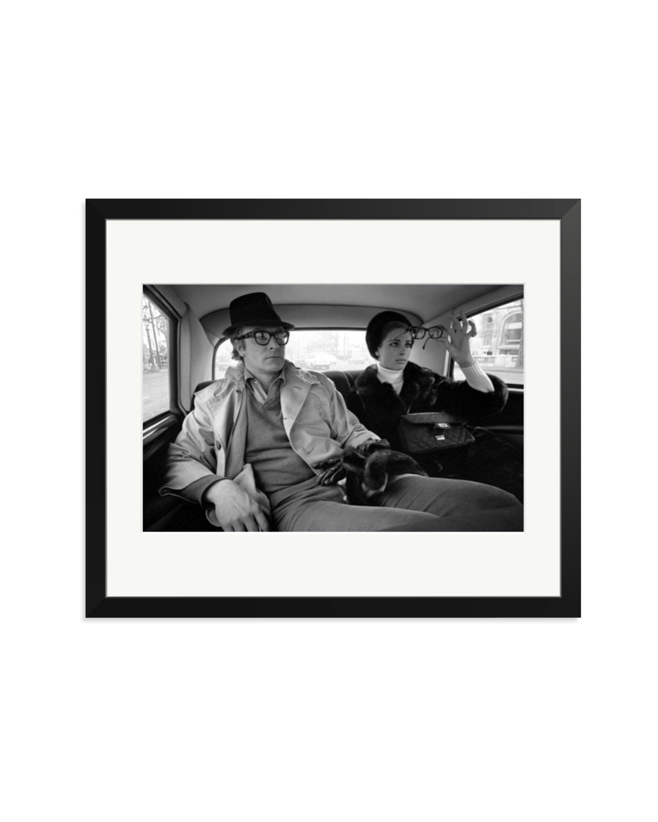 Camilla Sparv with Michael Caine Black / Large