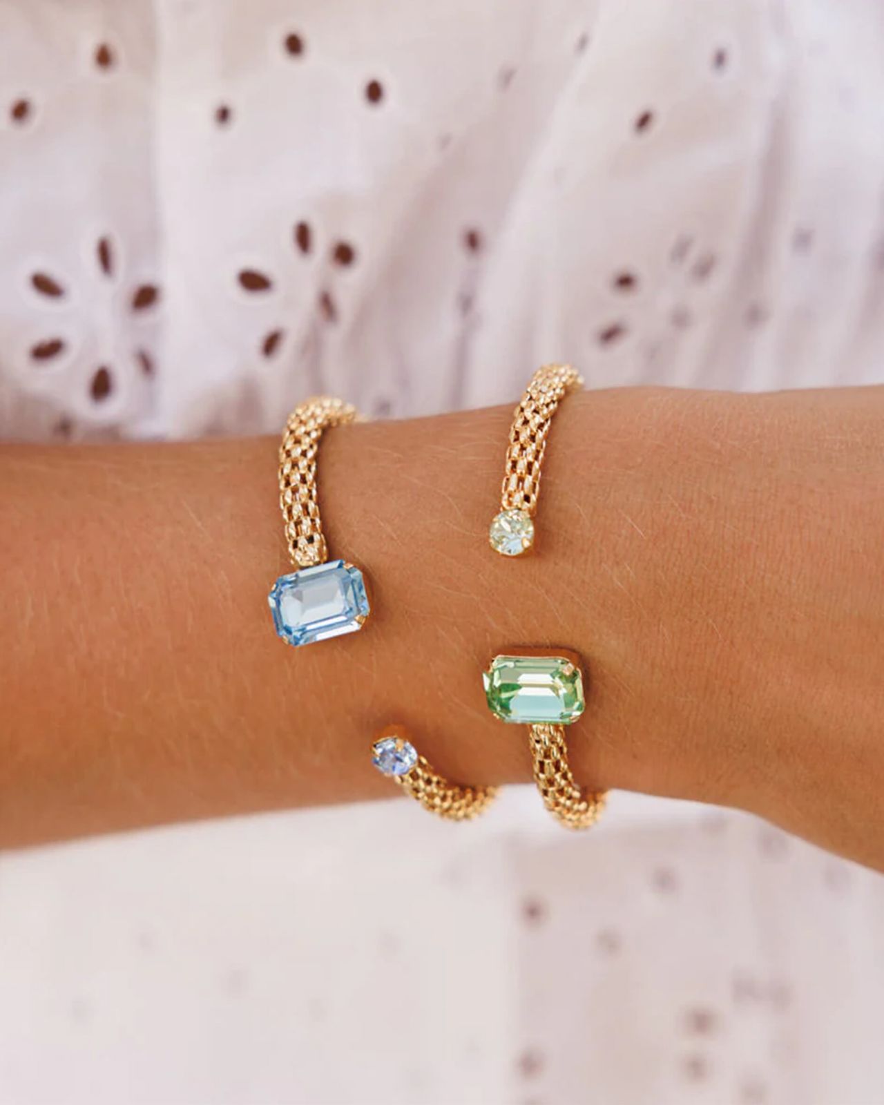 Daria-rannekoru, aquamarine / light sapphire