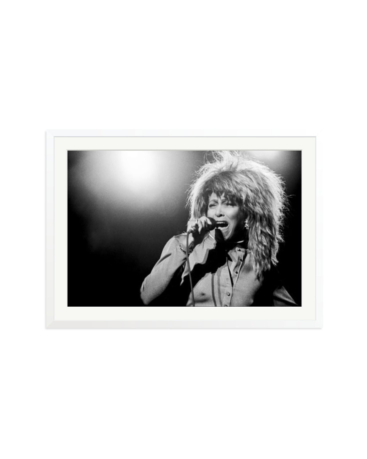 Tina Turner on stage in 1987 White / XXL