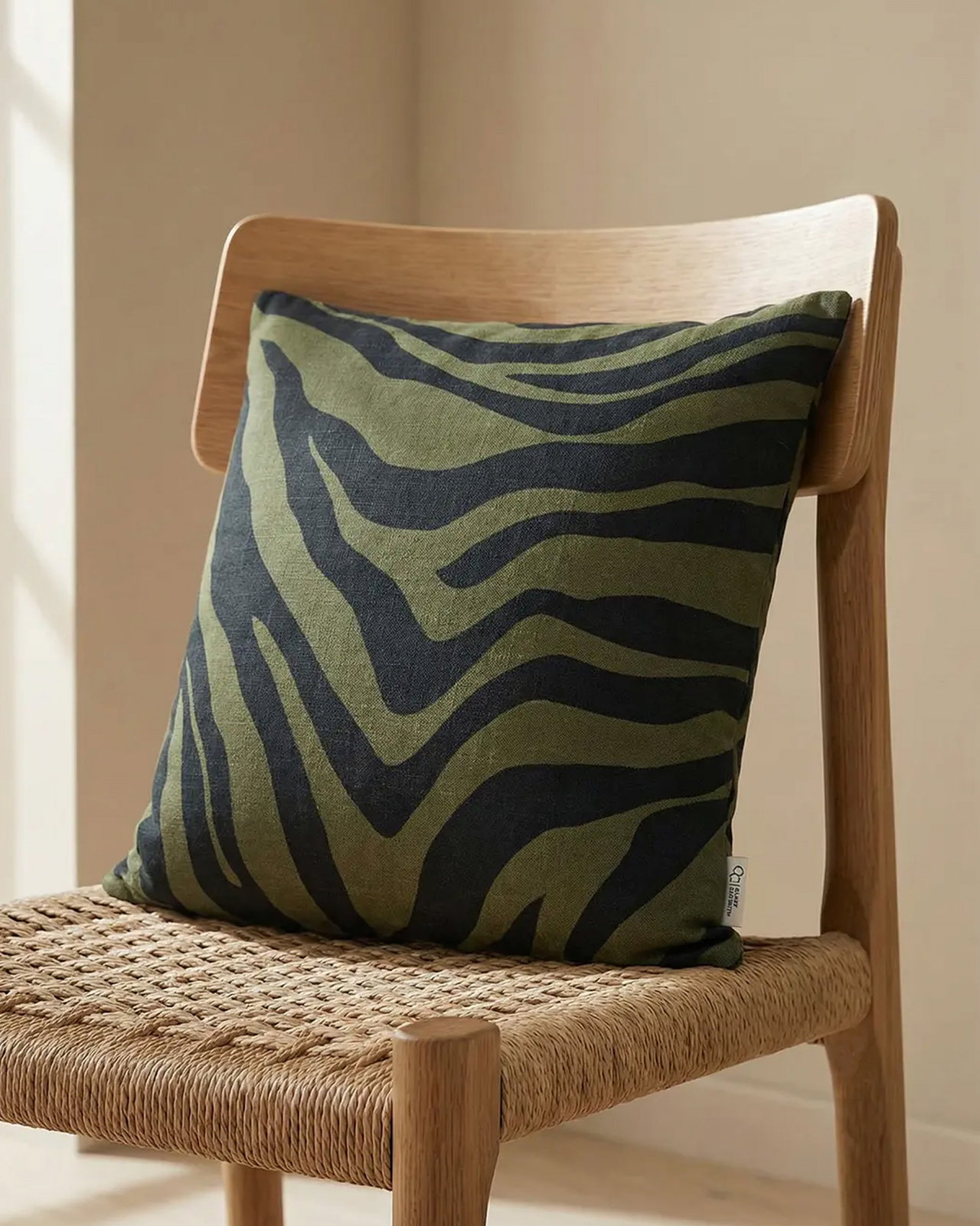Savannah cushion cover green/black
