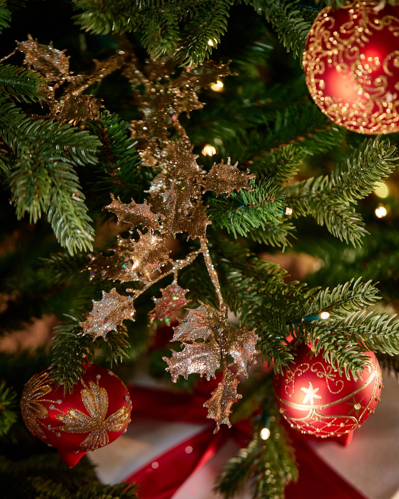 Durand kvist juldekoration champagne