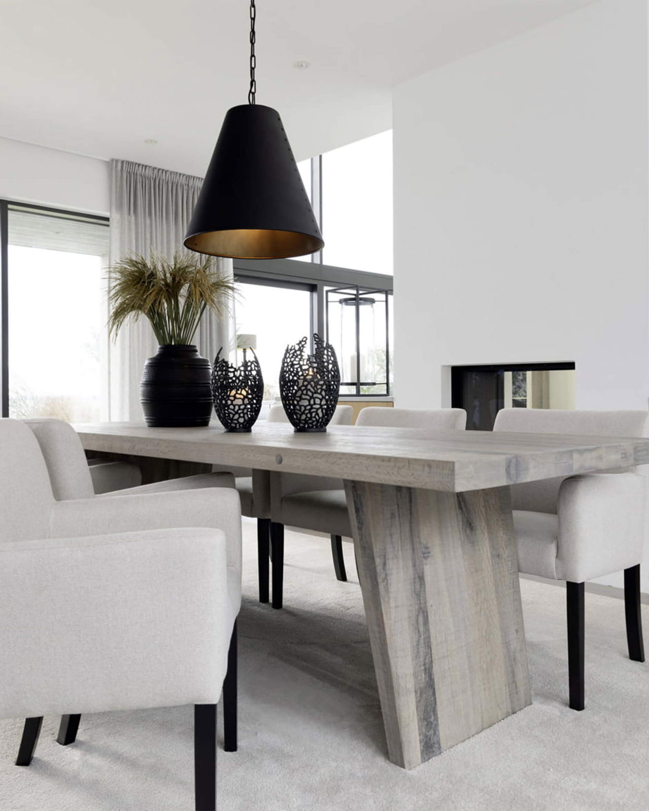 Toronto taklampa svart