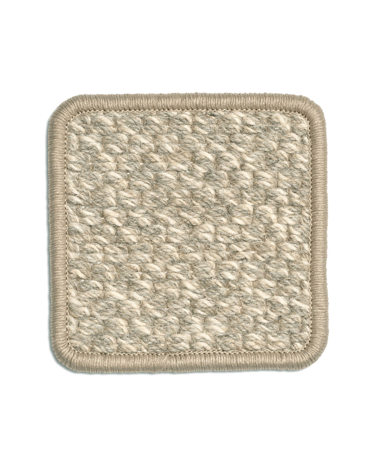 Nordklint matto kanttauksella luonnonharmaa