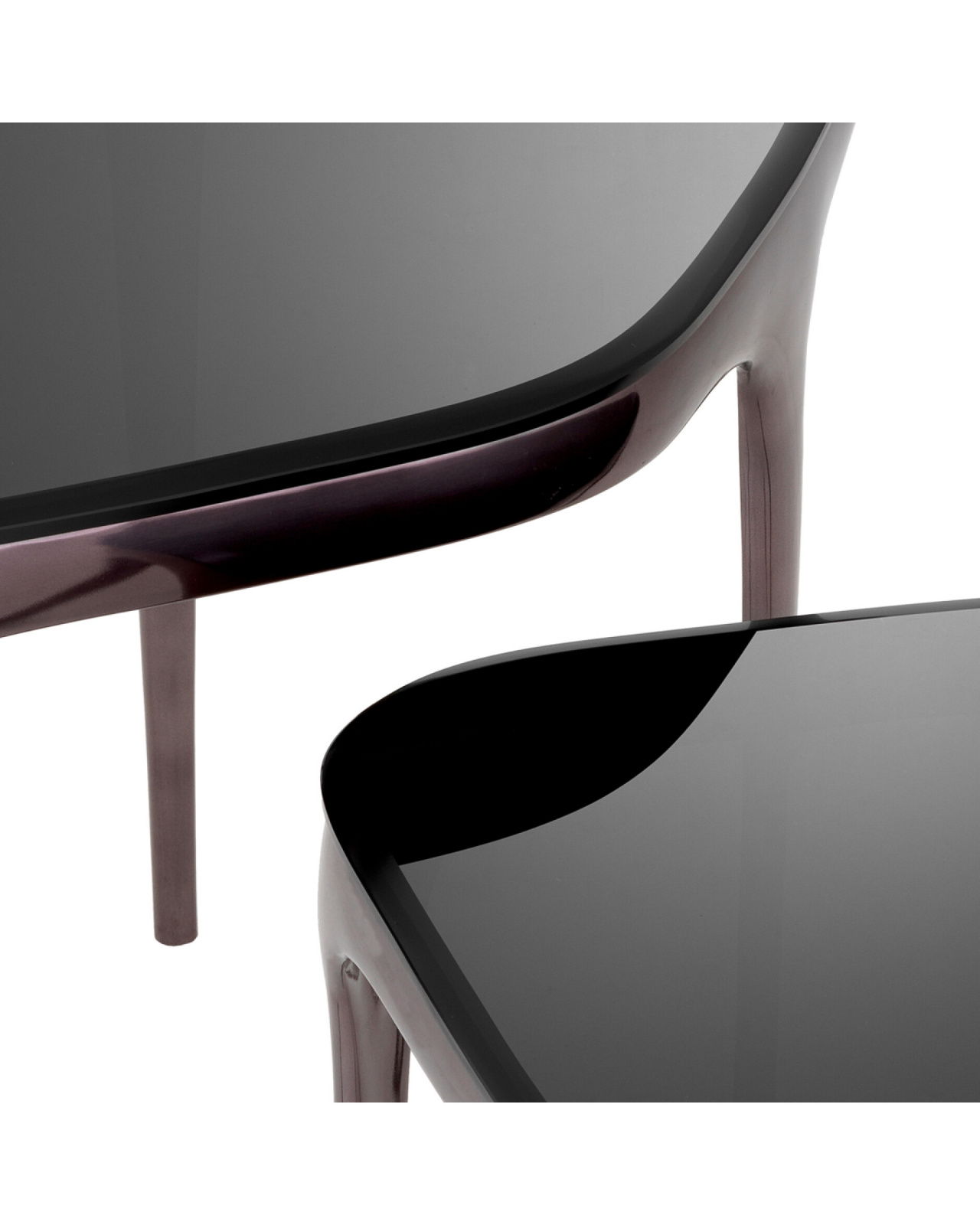 Deacon sidobord svart 2-set