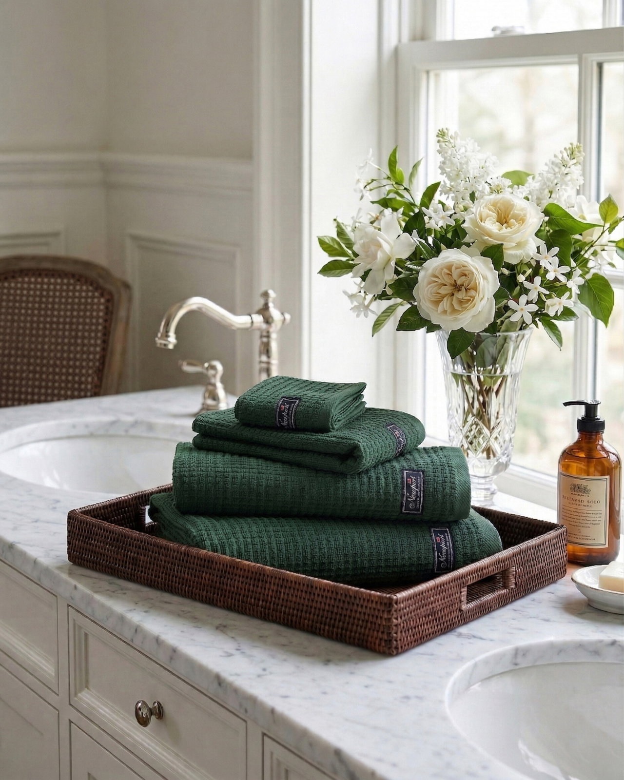 Fisher Island Towel Green