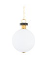 Haru taklampe vintage messing