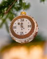 Orville Clock Ornament White