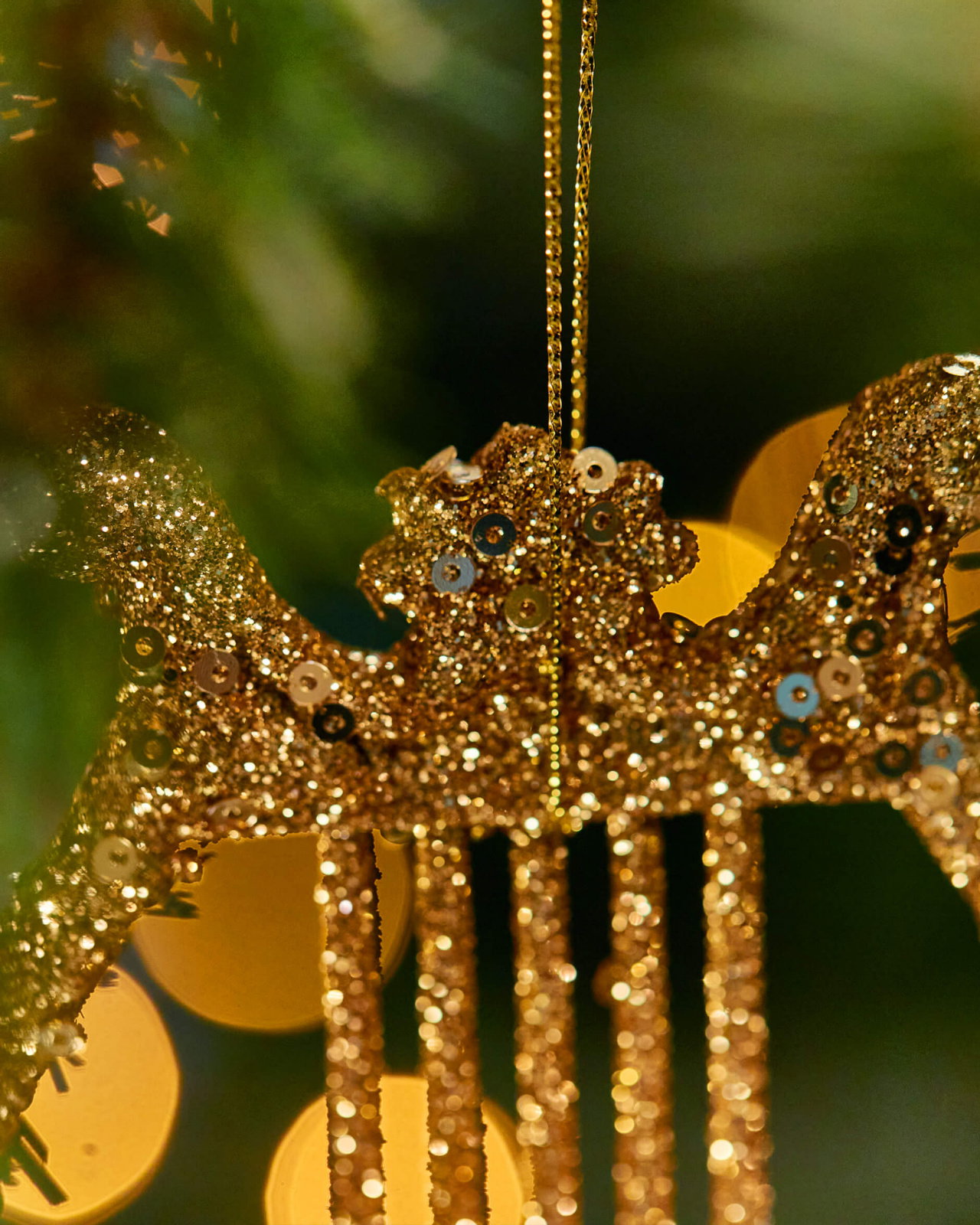 Fairy Tale Carriage Metallic Gold Christmas Ornament By Kurt Adler – T2847