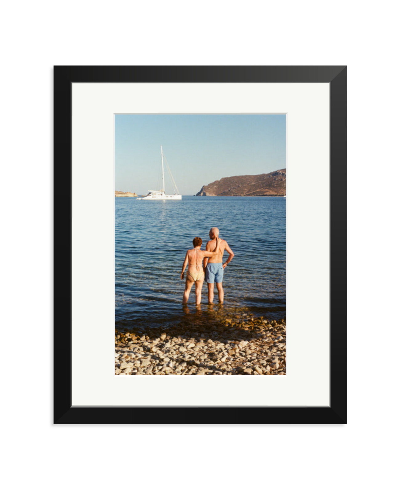 Couple in the Rocks Black / Medium