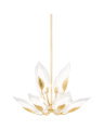 Blossom Chandelier Gold Leaf
