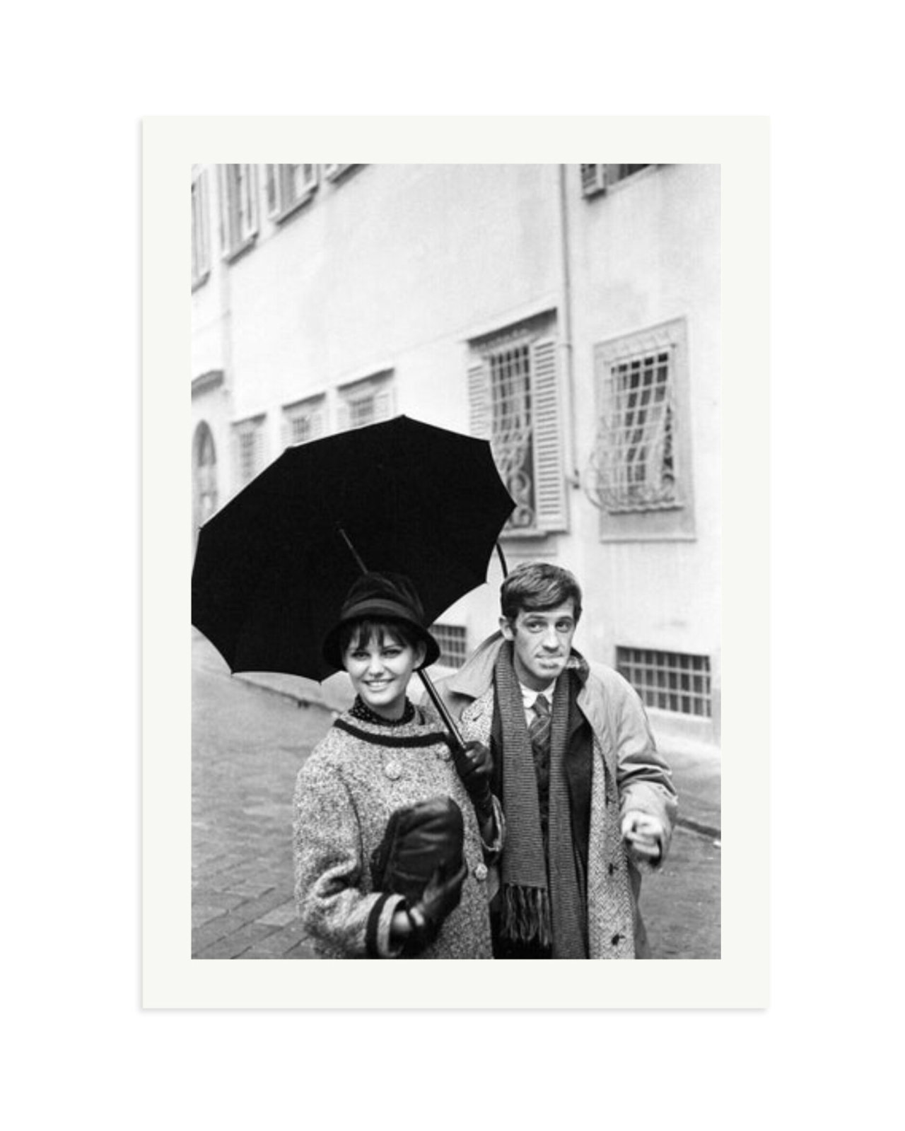 Claudia Cardinale and Jean Paul Belmondo Print Only / XXL