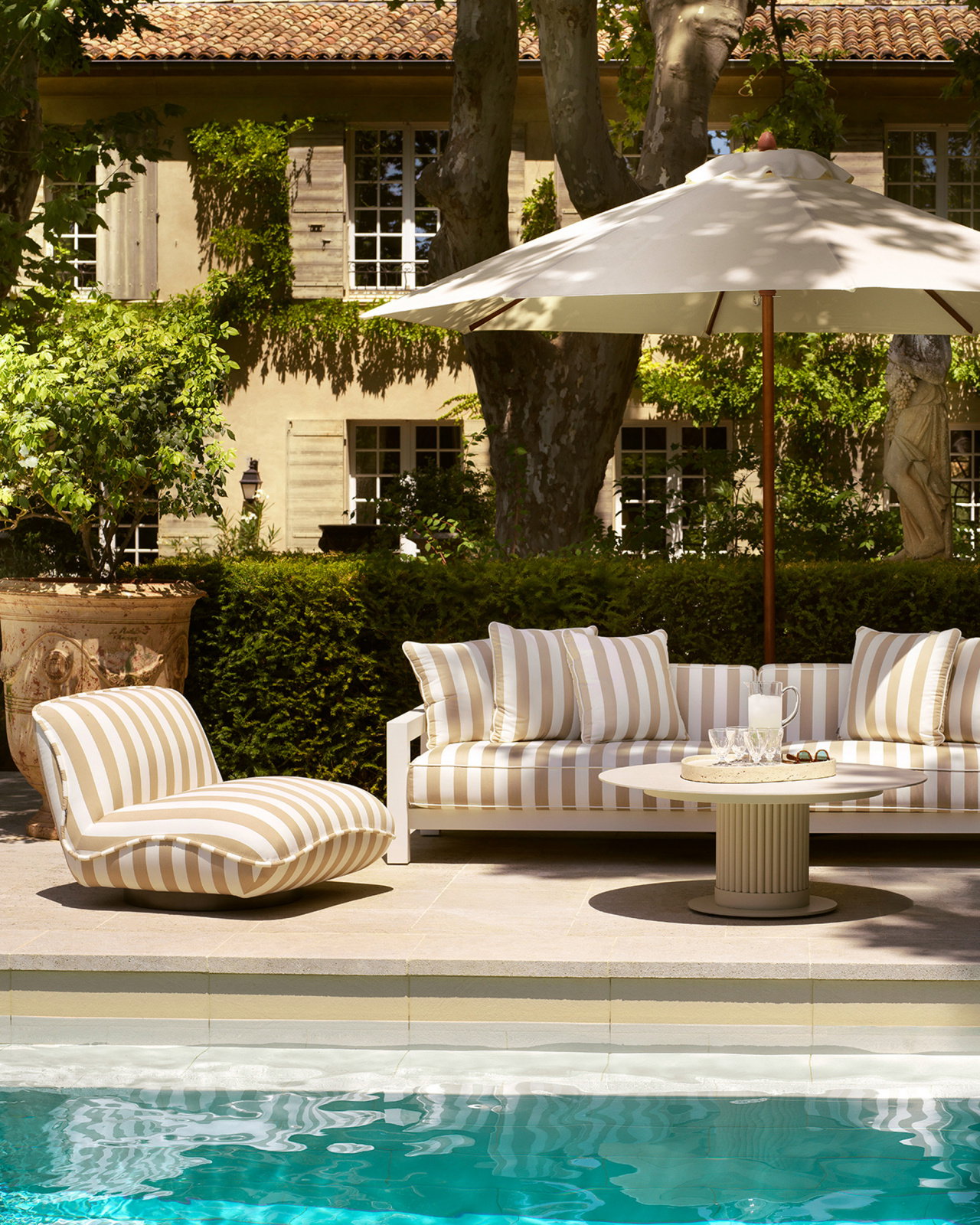 Relax Armchair Florent Beige