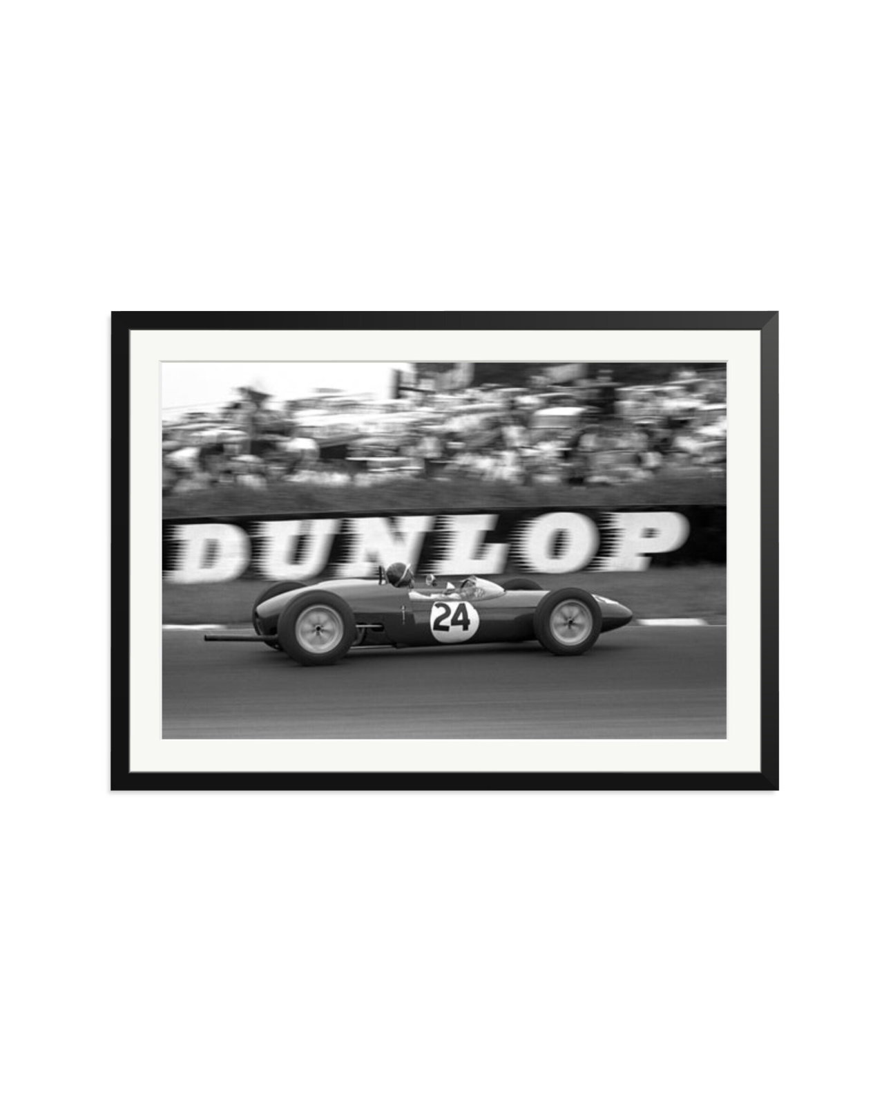 Jim Clark in a Lotus 21 Black / XXL