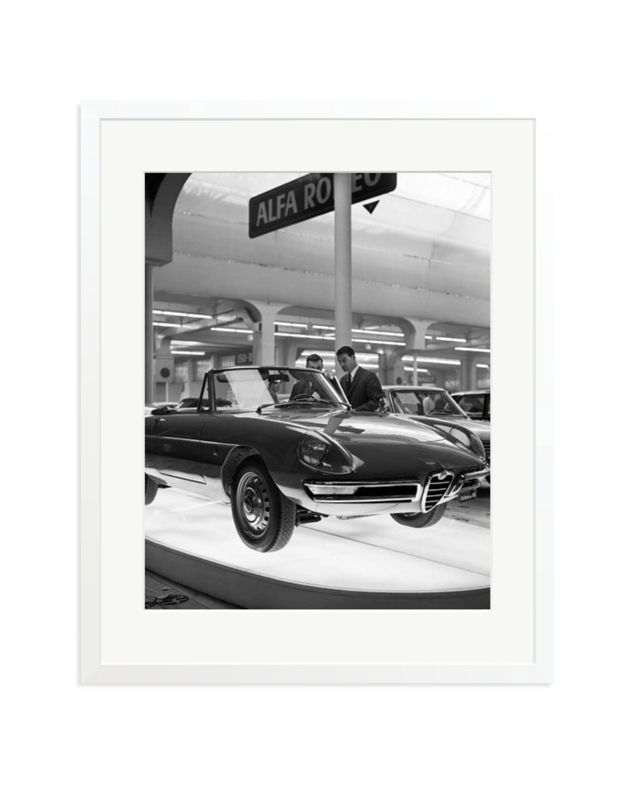 Alfa Romeo Spider 1600 White / XL
