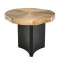 Thousand side table brass