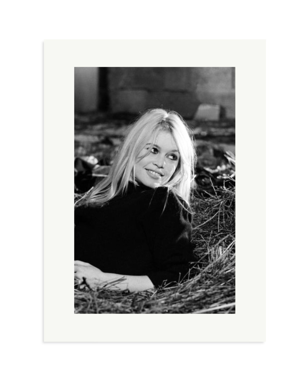 Brigitte on the set of 'A Coeur joie' Print Only / XL