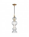 Pomfret Pendant Aged Brass