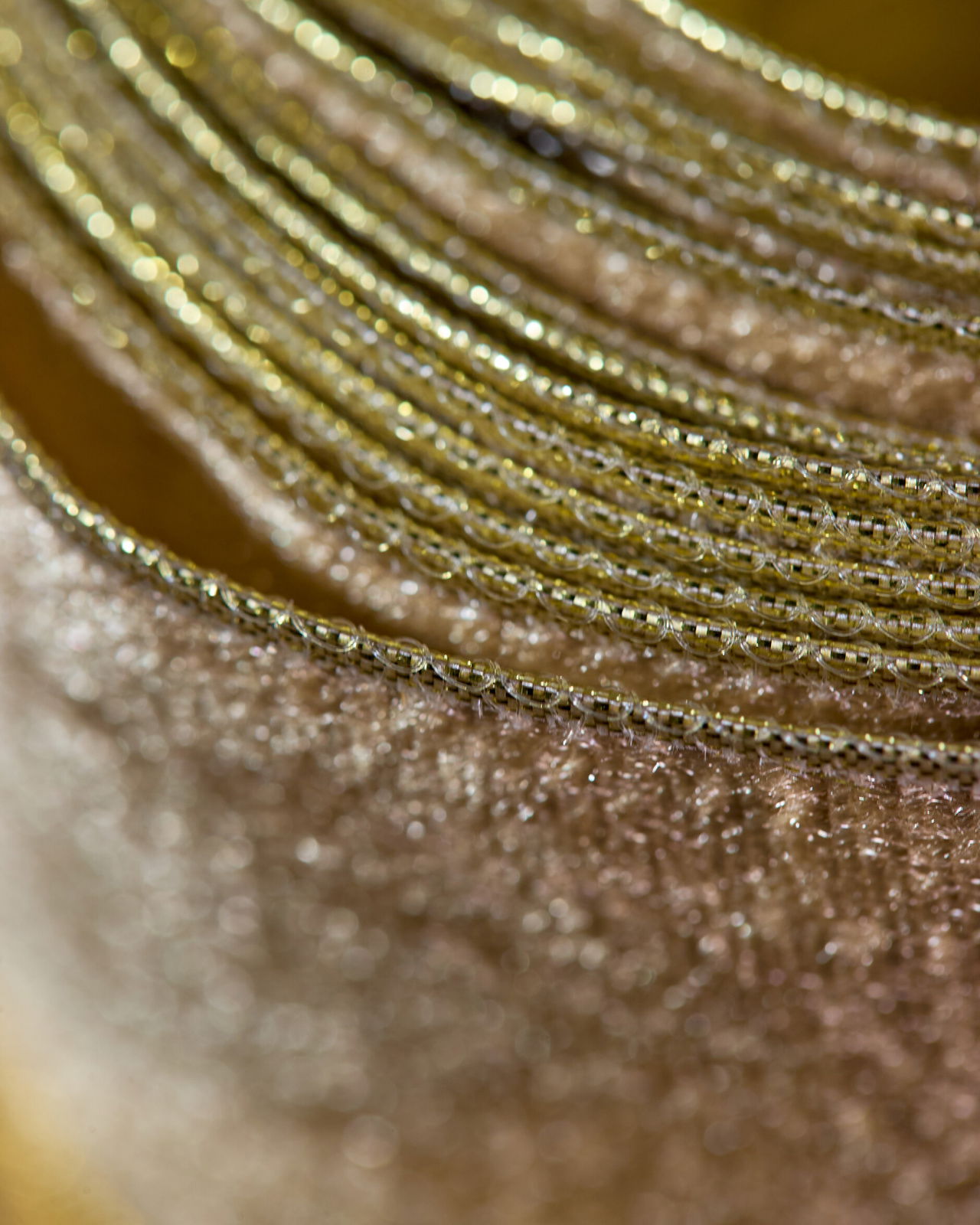 Diana textielband goud 4,5 m