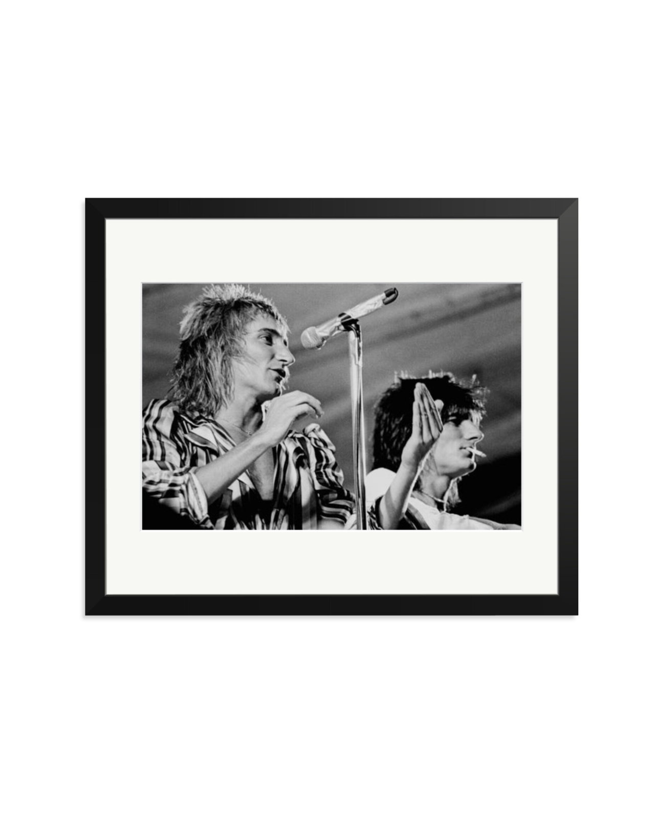 Rod Stewart & Ron Wood 1975 Black / Large